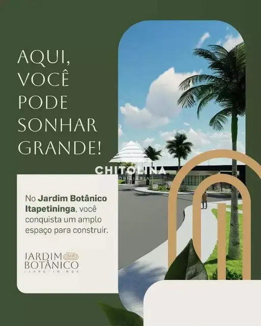 Lote à venda no Portal dos Pinheiros II, Itapetininga: 202 m²